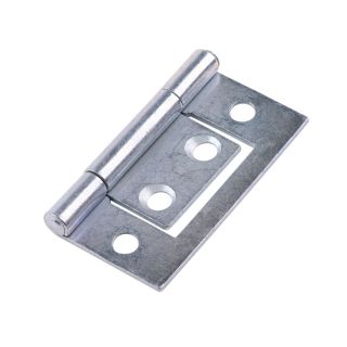 38x28 Flush Hinge ZINC (pair) 434451P