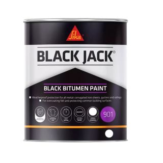 Sika® Black Jack®-901 Black Bitumen Paint – 2.5 Litre (90102)