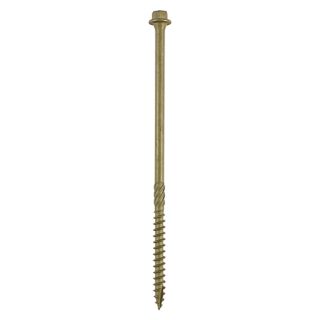 6.7x150 IN-DEX TIMBER SCREW HX GREEN 50no. Per Box 150IN