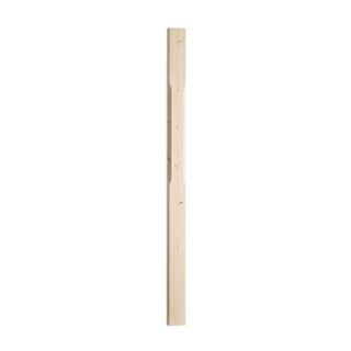 Pine **Half** Stop Chamfered Newel 90x41x1500mm PEFC  ST1500PHALF