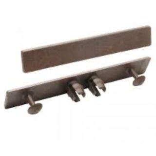 U/SHIELD END CAPS WALNUT 10NO PER PACK