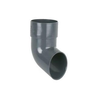 68mm Round Downpipe Shoe Anthracite Grey  BR216AG