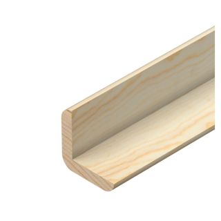 PEFC Pine Cushion Corner 21x21mm 2.4Mtr TM502