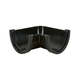 Deepstyle 90° Gutter Angle Black BR078B