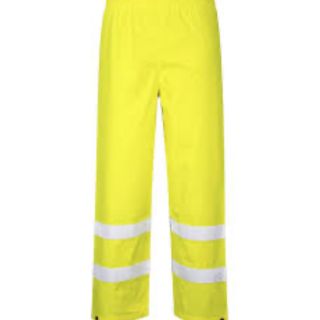 HI-VIS H/WAY TROUSER (M) YELLOW SA12005