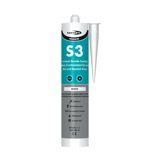 S3 SANITARY SILICONE WHITE