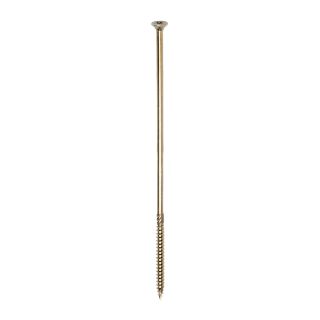 TIMCO C2 Clamp-Fix Multi-Purpose Premium Countersunk Gold Woodscrews - 8.0 x 275 (Box of 25)