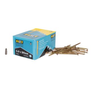 5.0 x 90 Fixt Performance Wood Screw FIXT50X090CP  (100)