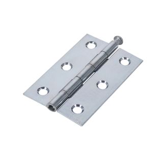 75x50  Butt Hinge Loose Pin ZINC (pair) 434642P
