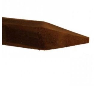 BROWN TREATED FENCE POST 75*75 POINTED 1500mm