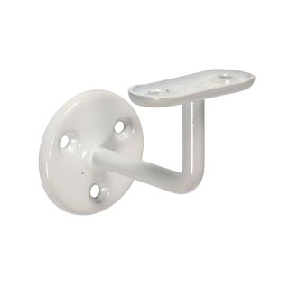 63mm Steel Handrail Bracket WHITE (pack of 2) 712893P