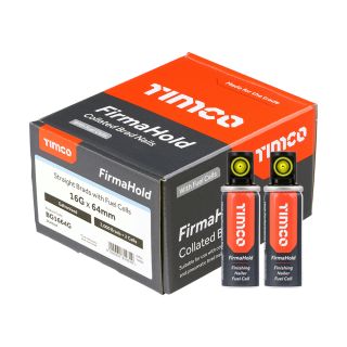 16gx64/2BFC FIRMAHOLD STRAIGHT BRAD & GAS GALV BG1664G