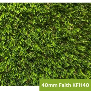 40mm Faith Artificial Grass KFH40 @ 5 Metre