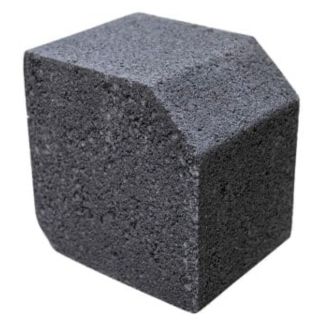 TOBERMORE KS CHARCOAL KERB 125X127X100MM