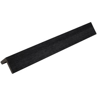 40x40x2200mm ANGLE U/SHIELD EBONY