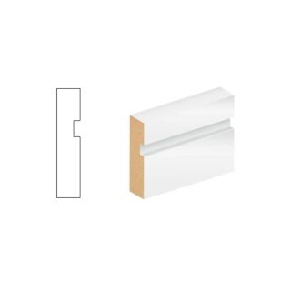 MDF REBATED FACING 14x69 PRIMED 5.4M PROFILE 562