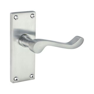 Victorian Scroll Latch Handle SC   200323