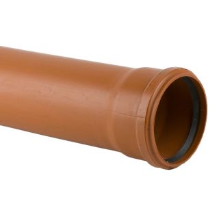 Single Socket U/G Pipe B4406 110mm X 6.0metre