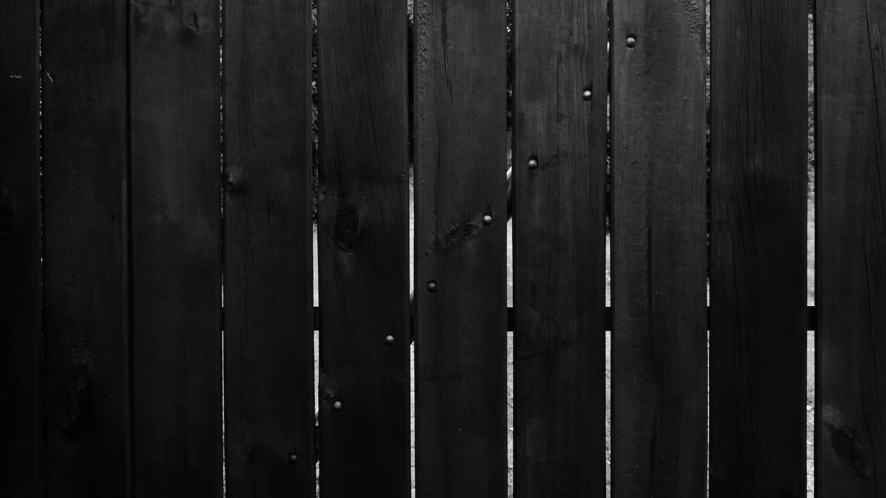 stylished black garden fence slats